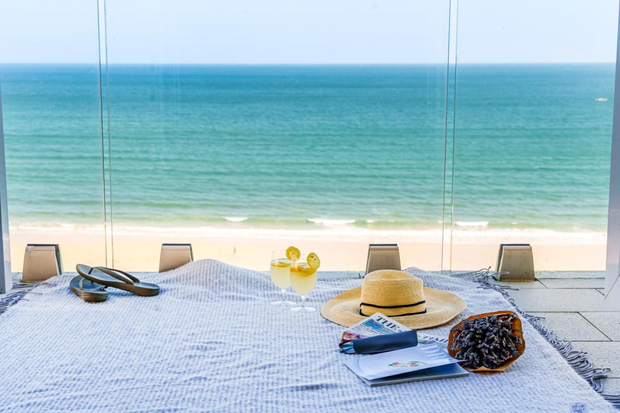 Carbis Bay - Luxury 3 Bed Penthouse Apartment With Sea Views Parking Sauna Balcony Kültér fotó