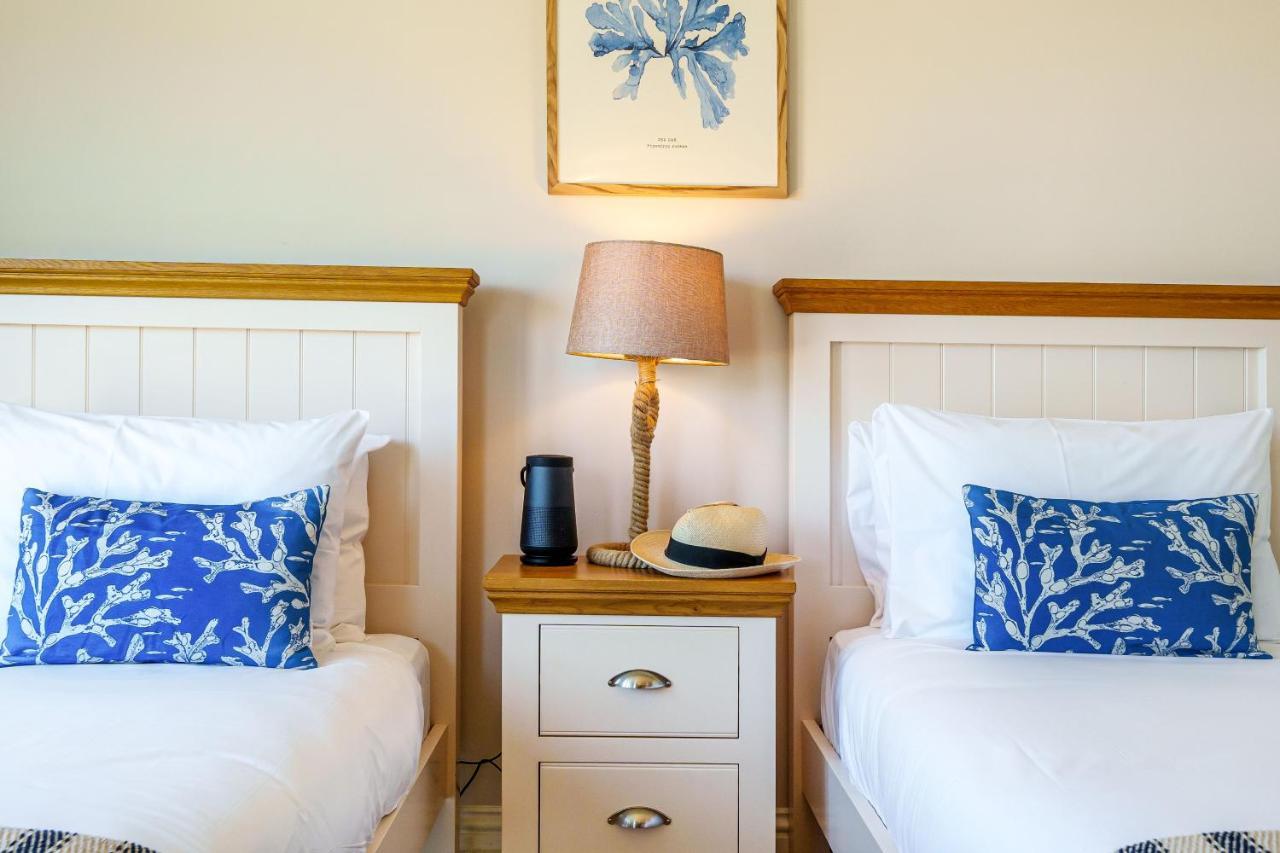 Carbis Bay - Luxury 3 Bed Penthouse Apartment With Sea Views Parking Sauna Balcony Kültér fotó