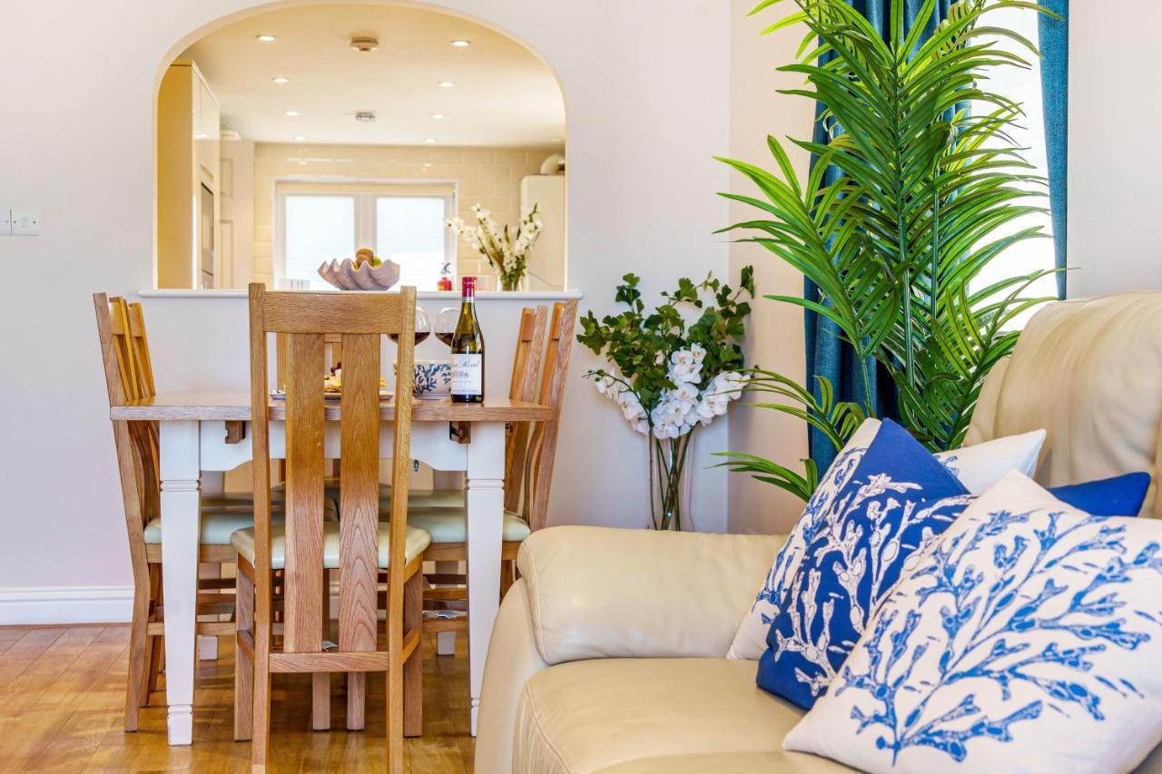Carbis Bay - Luxury 3 Bed Penthouse Apartment With Sea Views Parking Sauna Balcony Kültér fotó